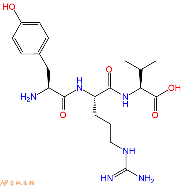 专肽生物产品三肽Tyr-Arg-Val
