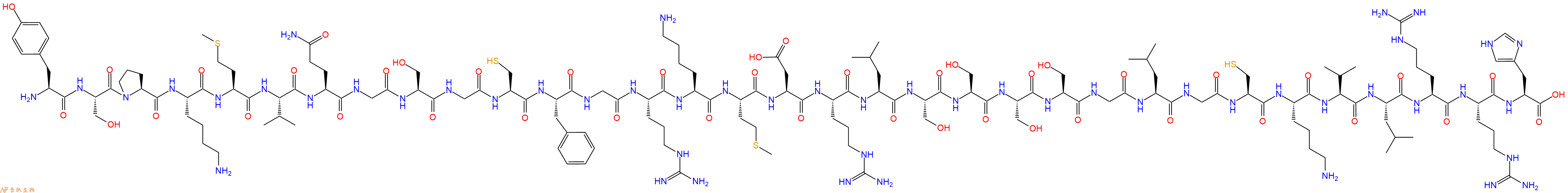 专肽生物产品[Tyr0]BNP(1-32), human1815617-97-0