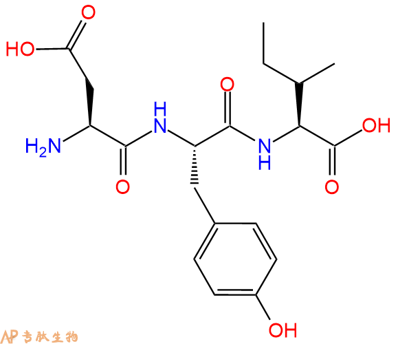 专肽生物产品三肽Asp-Tyr-Ile