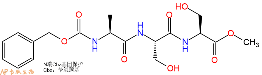 专肽生物产品三肽Cbz-Ala-Ser-Ser--甲酯化126886-85-9