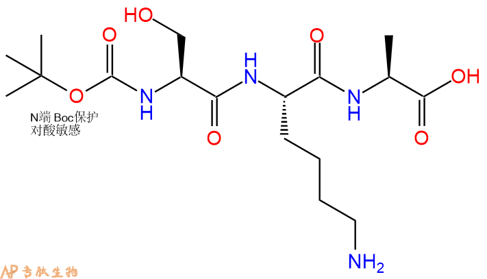 专肽生物产品三肽Boc-Ser-Lys-Ala123197-17-1