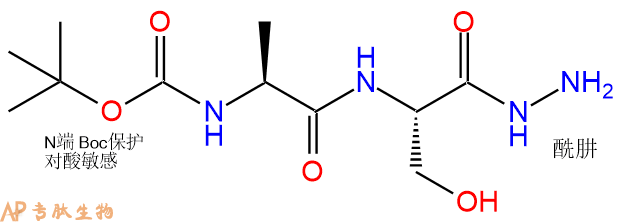 专肽生物产品二肽Boc-Ala-Ser-NH-NH295303-10-9