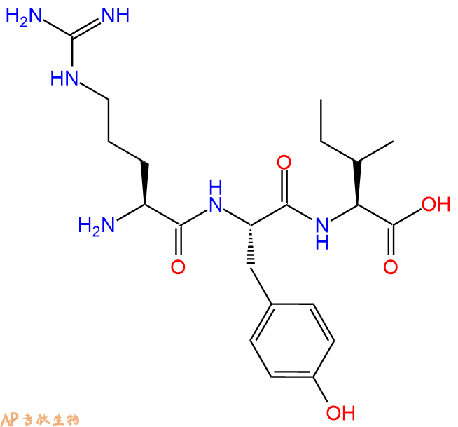 专肽生物产品三肽Arg-Tyr-Ile