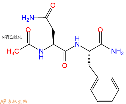 专肽生物产品二肽Ac-Asn-Phe-NH2