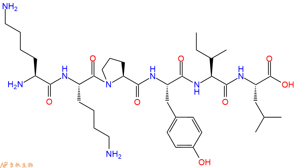 专肽生物产品神经降压肽(Lys8, Lys9)-Neurotensin(8-13)139026-64-5