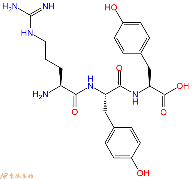 专肽生物产品三肽Arg-Tyr-Tyr