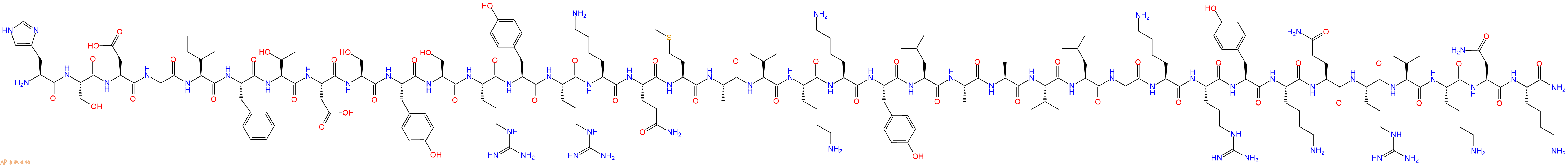 专肽生物产品腺苷酸环化酶激活肽-38(抗原)、PACAP (1-38), human, ovine, rat137061-48-4