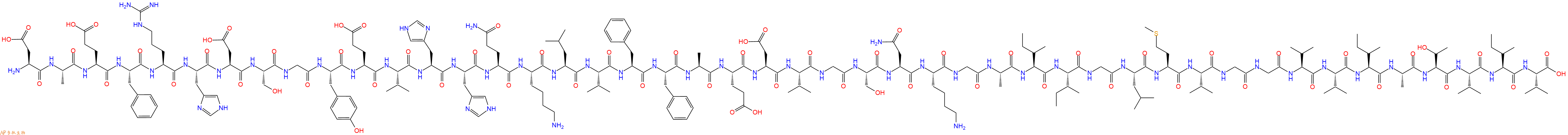 专肽生物产品淀粉肽Amyloid β-Protein (1-46)、Aβ1-46285554-31-6