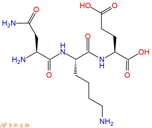专肽生物产品三肽Asn-Lys-Glu
