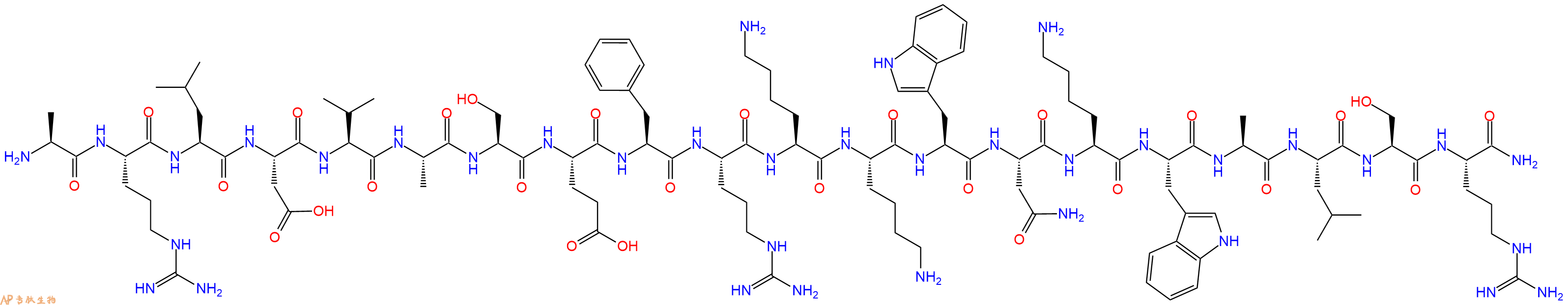 专肽生物产品（人）肾上腺髓质素前体肽段（1-20）、Pro-Adrenomedullin(1-20), human150238-87-2