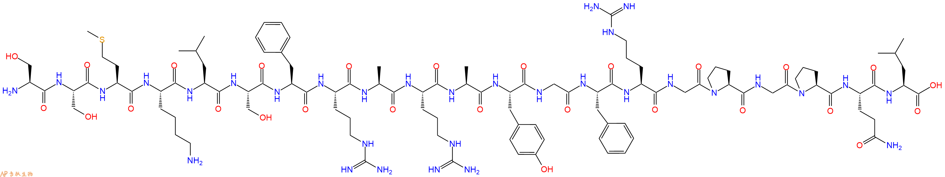 专肽生物产品内源肽Catestatin (human)197151-46-5