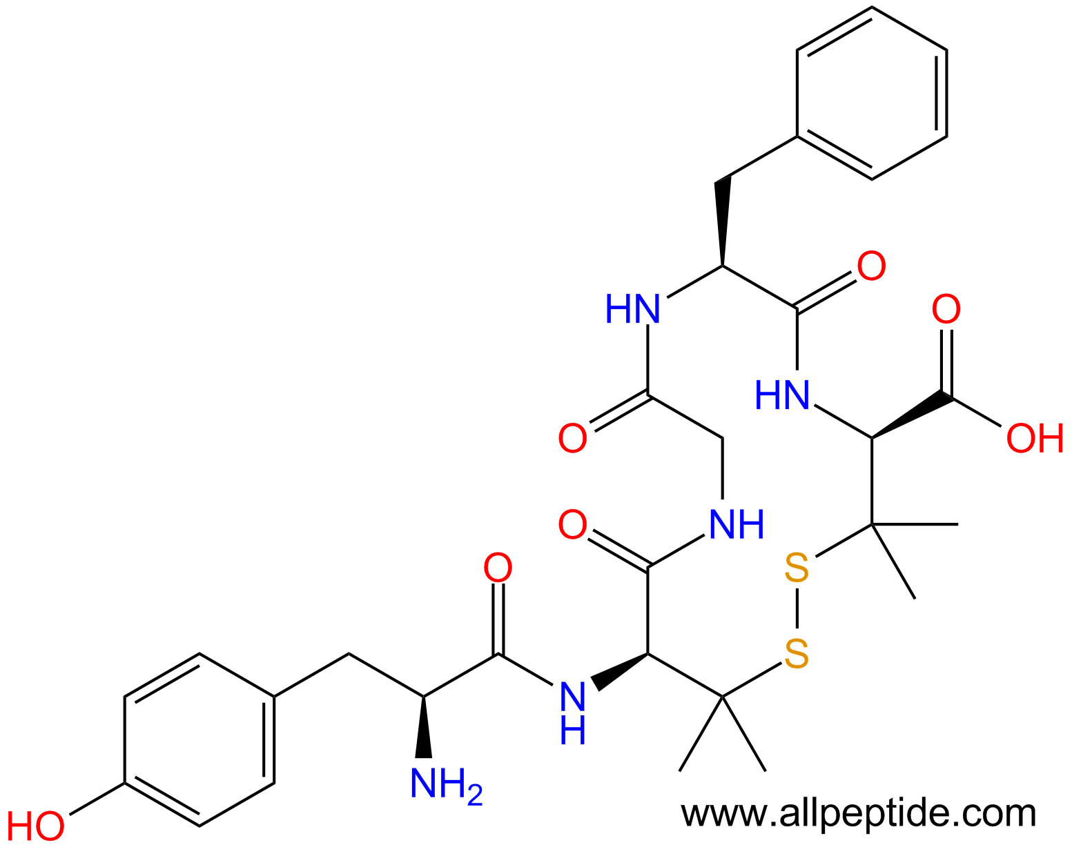 专肽生物产品五肽DPDPE88373-73-3