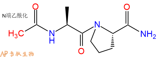 专肽生物产品二肽Ac-Ala-Pro-NH2