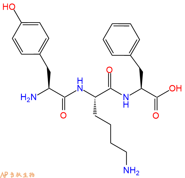 专肽生物产品三肽Tyr-Lys-Phe