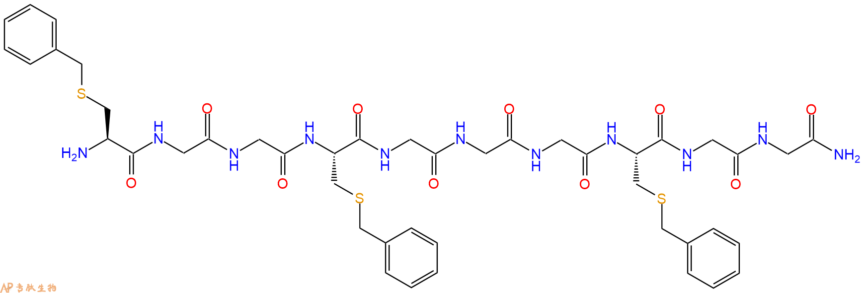 专肽生物产品Cys(Bzl)-Gly2-Cys(Bzl)-Gly3-Cys(Bzl)-Gly2-NH277374-50-6