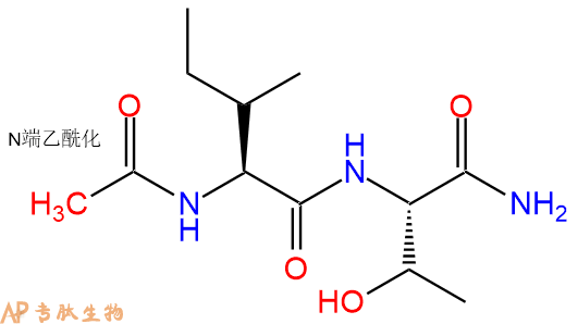 专肽生物产品二肽Ac-Ile-Thr-NH2