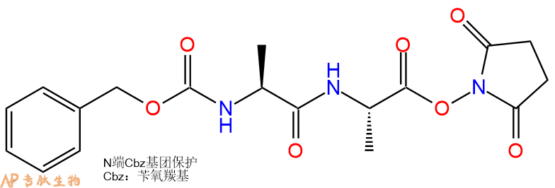专肽生物产品二肽CBzl-Ala-Ala-OSu16946-96-6
