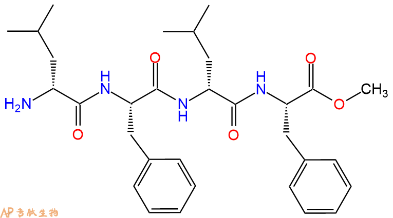 专肽生物产品四肽DLeu-Phe-DLeu-Phe-甲酯化63792-78-9