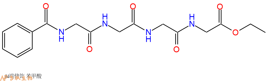 专肽生物产品Bzl-Gly-Gly-Gly-Gly-乙酯化4811-37-4