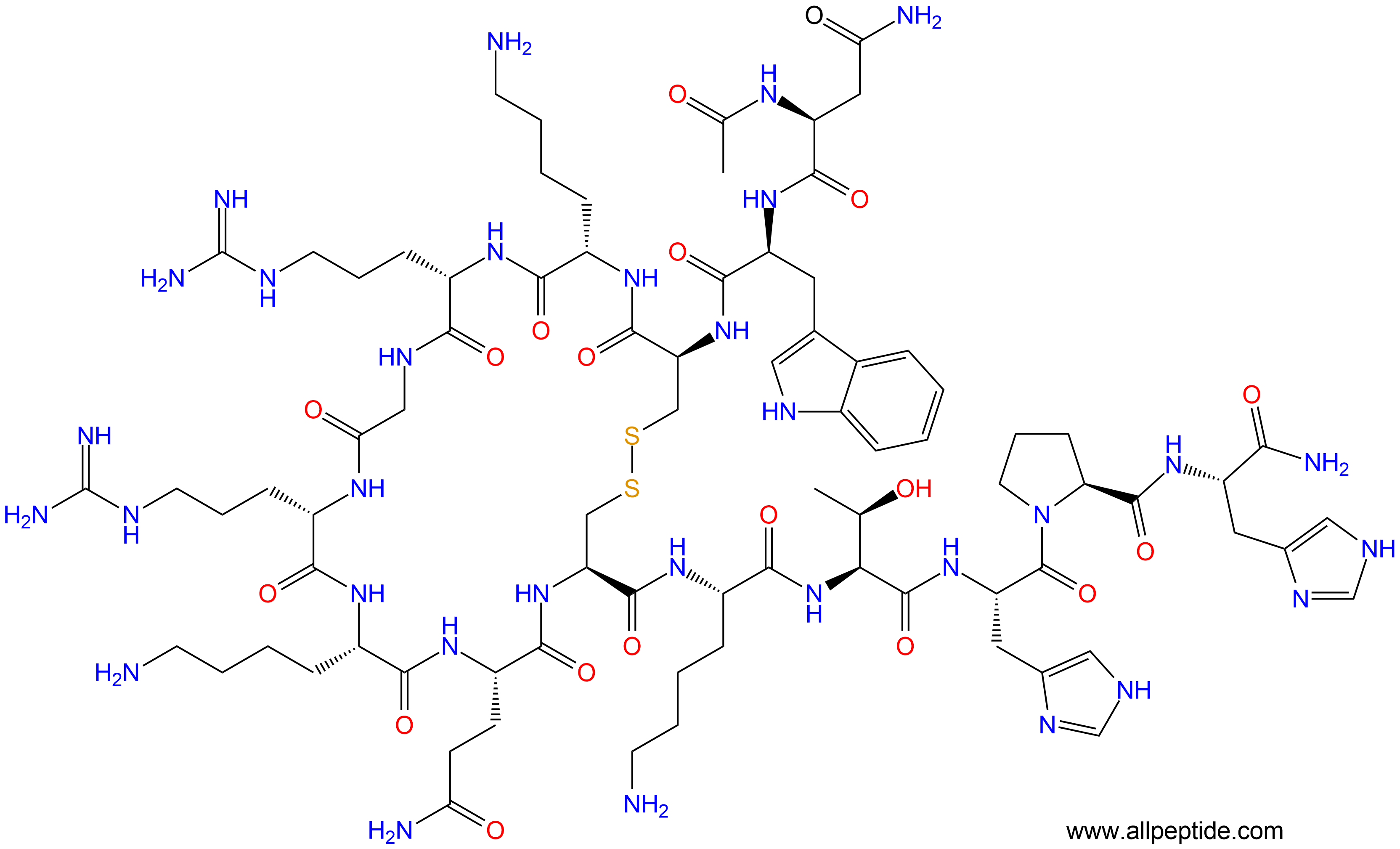 专肽生物产品淀粉肽Acetyl-Amyloid β/A4 Protein Precursor₇₇₀ (96-11289634-54-4