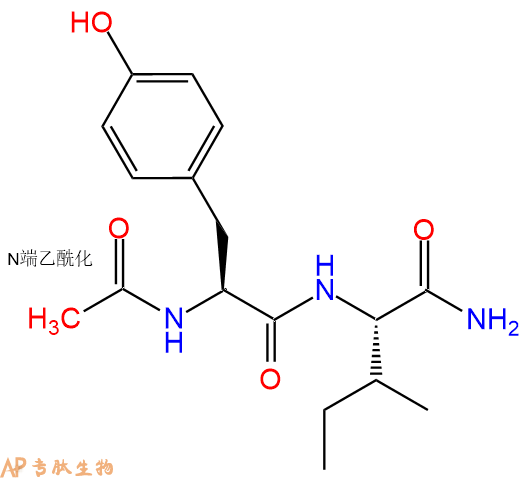 专肽生物产品二肽Ac-Tyr-Ile-NH2