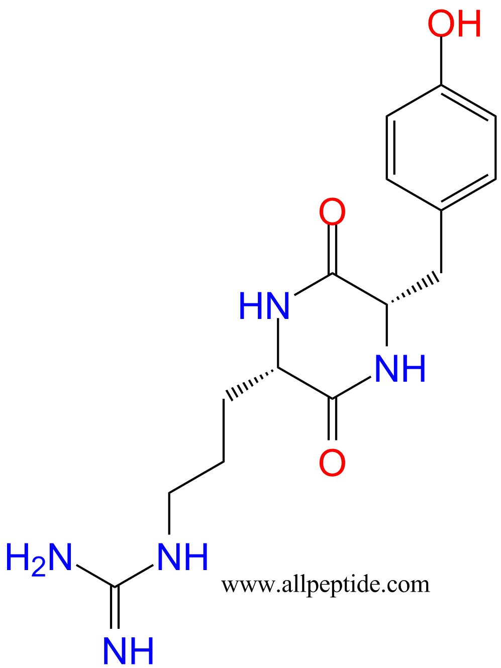 专肽生物产品环二肽cyclo(Arg-Tyr)