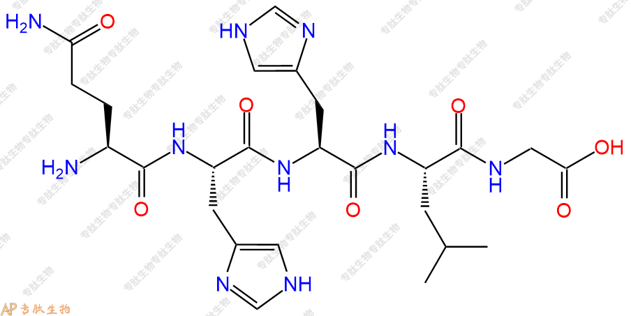 专肽生物产品五肽Gln-His-His-Leu-Gly162559-23-1