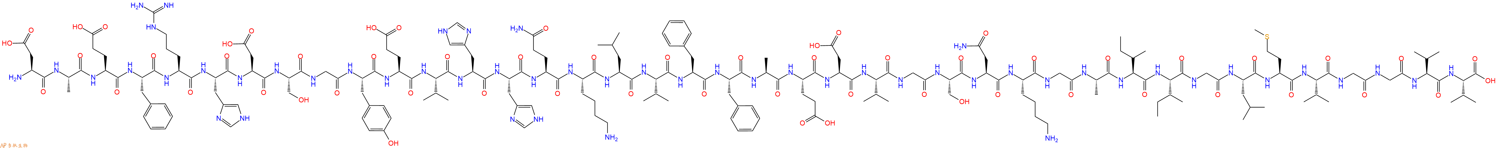 专肽生物产品淀粉肽Amyloid β-Protein (1-40)、Aβ1-40