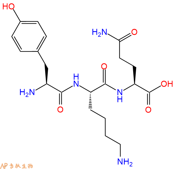 专肽生物产品三肽Tyr-Lys-Gln