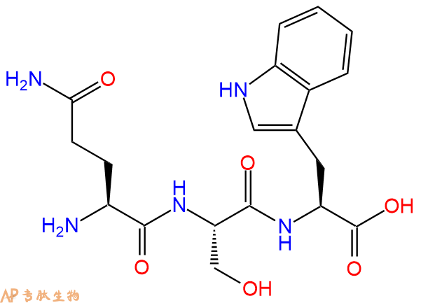 专肽生物产品三肽Gln-Ser-Trp