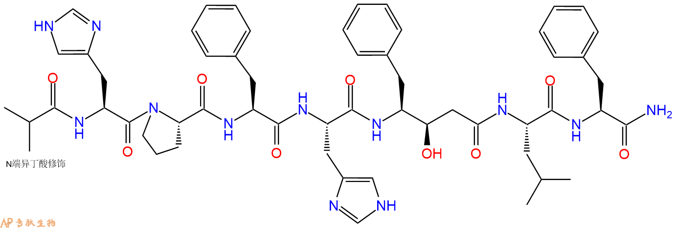 专肽生物产品七肽Isobutyricacid-HPFH-Ahppa-LF-NH298105-33-0