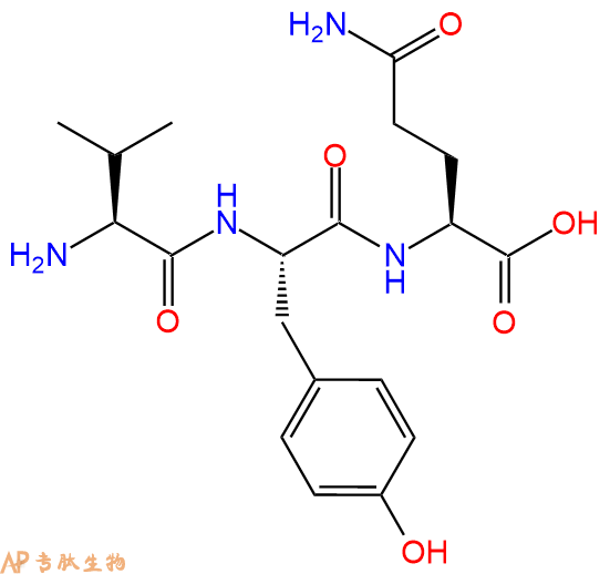 专肽生物产品三肽Val-Tyr-Gln