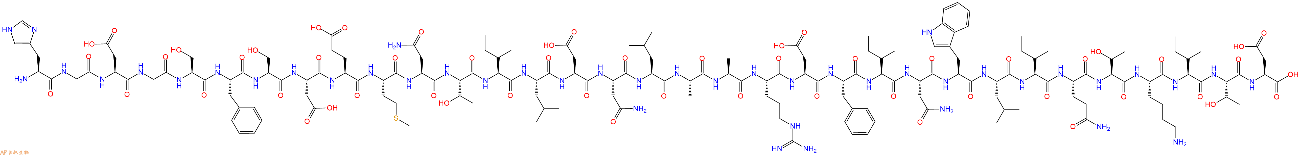 专肽生物产品替度鲁肽、Teduglutide197922-42-2