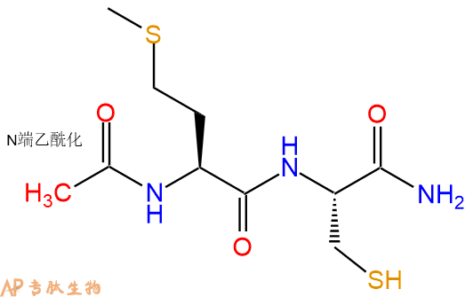 专肽生物产品二肽Ac-Met-Cys-NH2