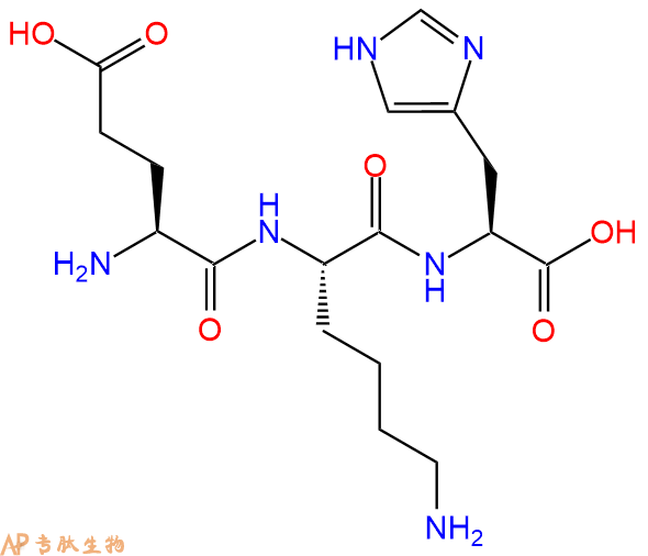 专肽生物产品三肽Glu-Lys-His