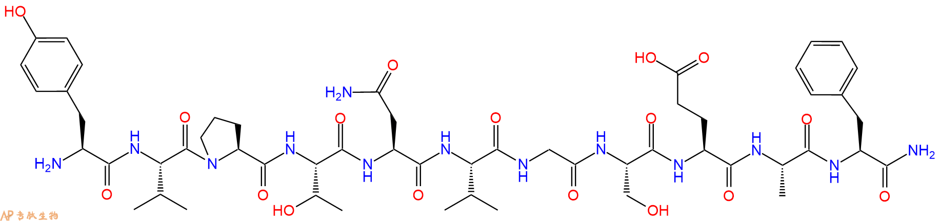 专肽生物产品[Tyr0]Calcitonin Gene Related Peptide (28-37), rat124501-79-7
