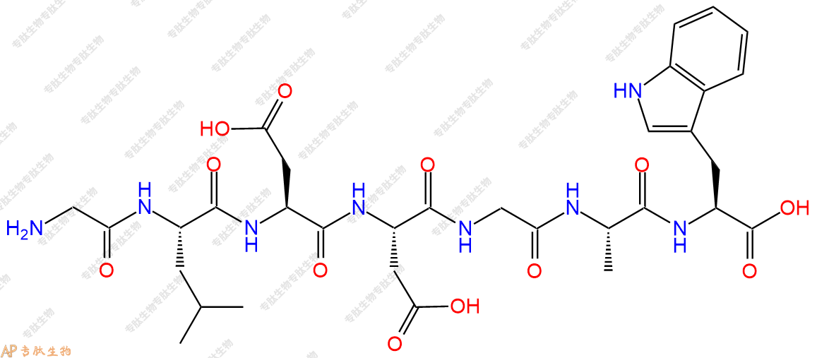 专肽生物产品七肽GLDDGAW211566-97-1
