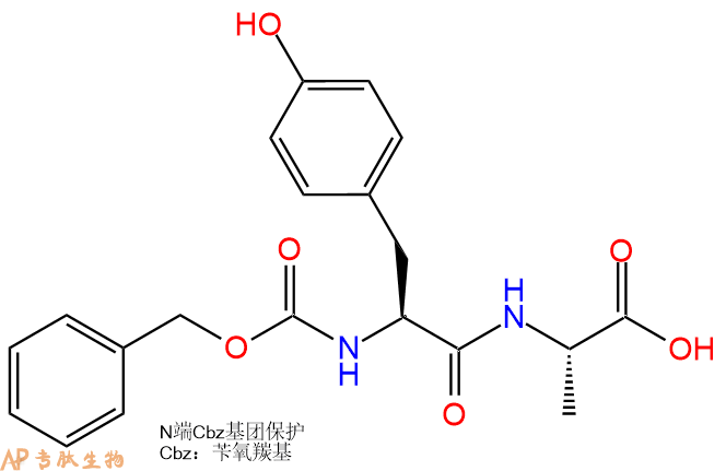 专肽生物产品二肽Cbz-Tyr-Ala23018-09-9