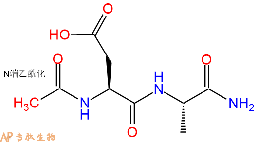 专肽生物产品二肽Ac-Asp-Ala-NH2