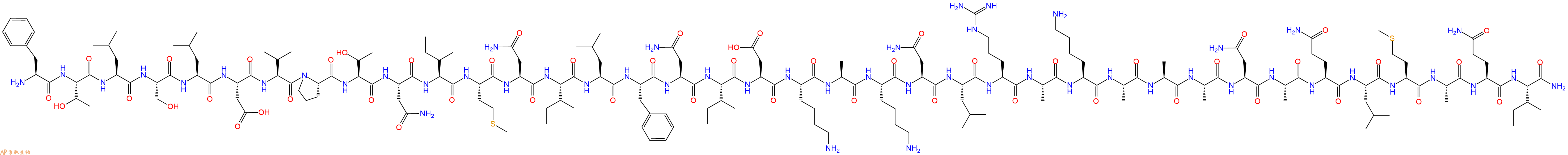 专肽生物产品尿皮质素III、Urocortin III, mouse, Amide357952-10-4