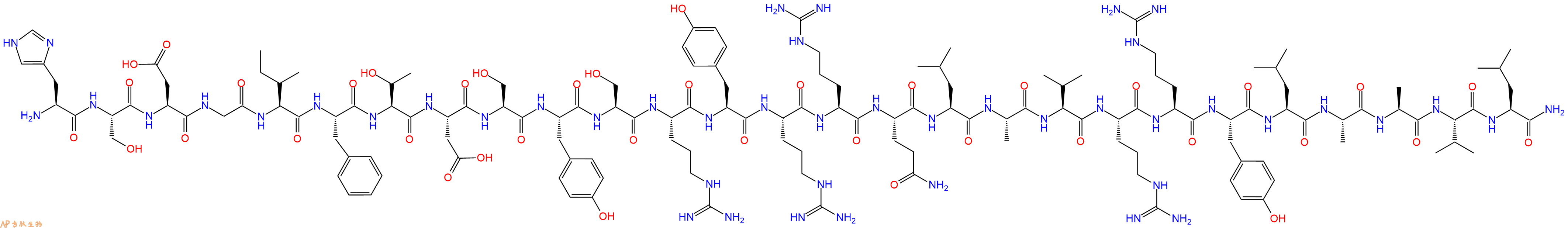 专肽生物产品[Arg14, 20, 21, Leu16]-PACAP(1-27), amide, human,
