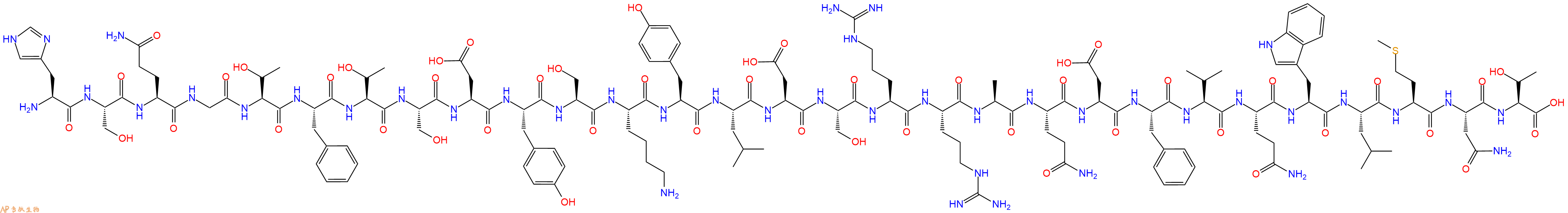 专肽生物产品盐酸胰高血糖素、GlucagonHydrochloride、Glucagon (1-29) (human, rat, porcine)16941-32-5/28270-04-4