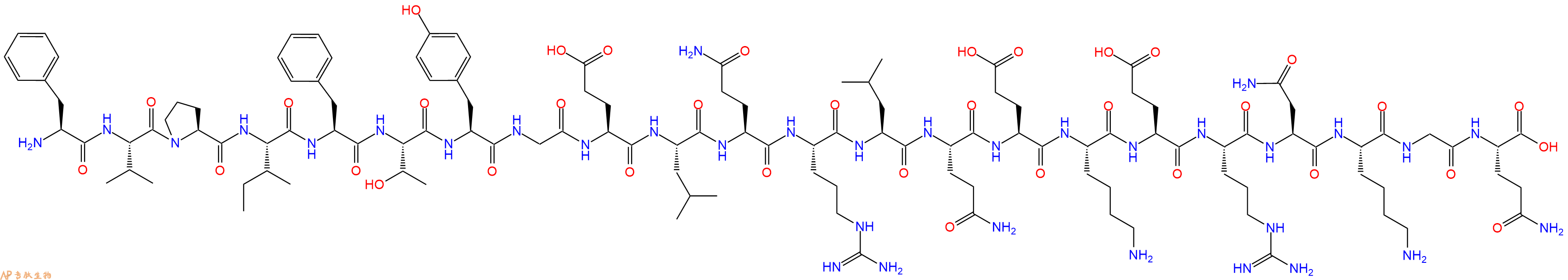 专肽生物产品胃动素[Leu13]Motilin, human, porcine59530-69-7