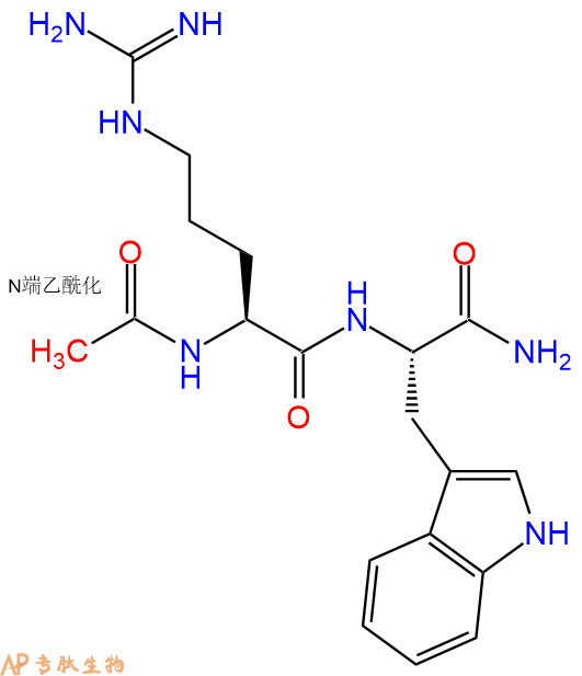 专肽生物产品二肽Ac-Arg-Trp-NH2