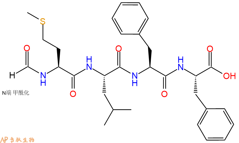 专肽生物产品四肽For-Met-Leu-Phe-Phe80180-63-8