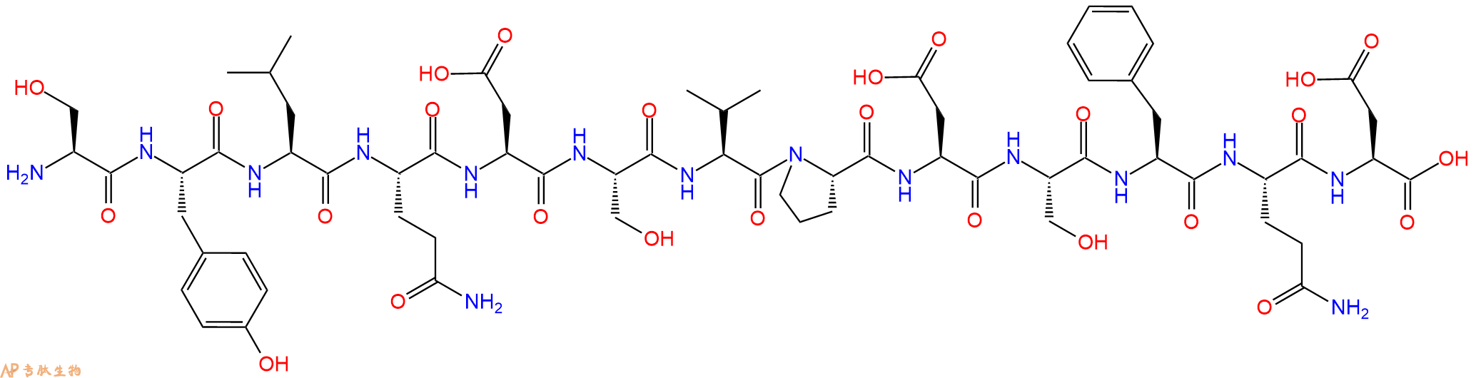 专肽生物产品(Val438)-Tyrosinase(432-444)(human)320341-56-8