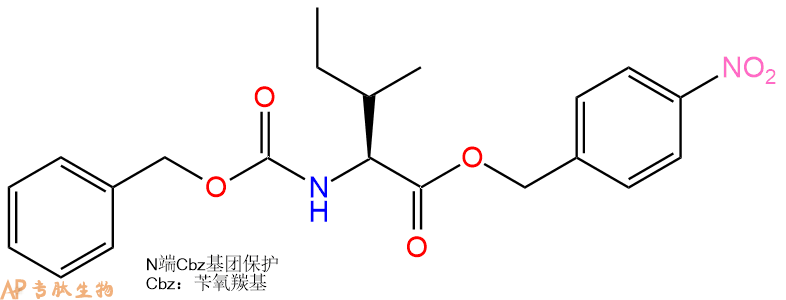 专肽生物产品Cbz-Ile-pNB53665-97-7