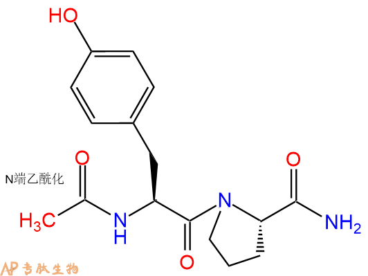 专肽生物产品二肽Ac-Tyr-Pro-NH2