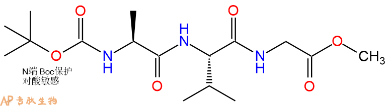 专肽生物产品三肽Boc-Ala-Val-Gly--甲酯化123717-63-5