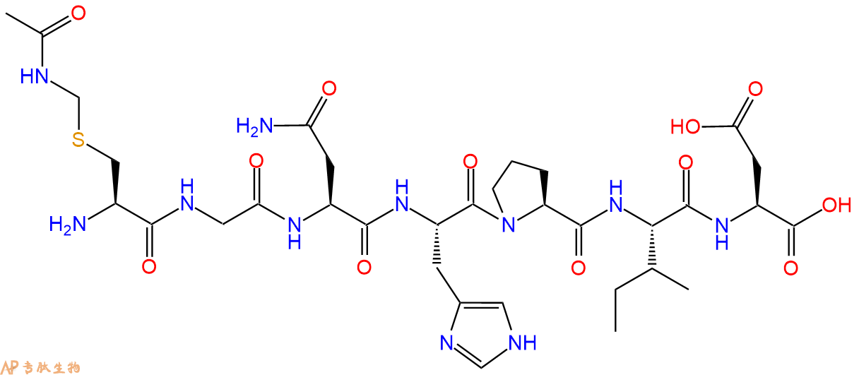 专肽生物产品七肽C(Acm)-GNHPID105664-17-3